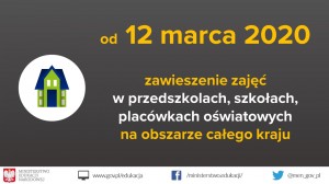 Zawieszenie zajęć_grafika